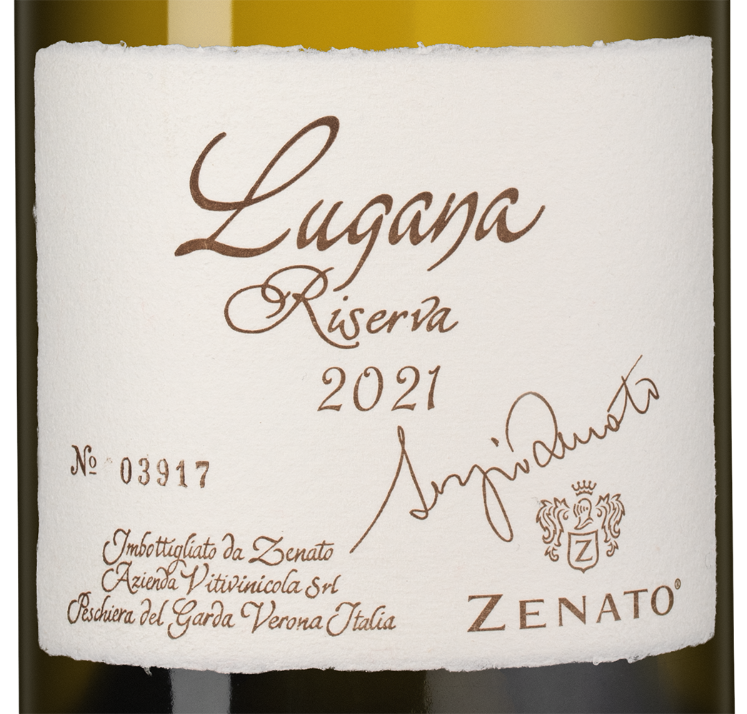 Вино Lugana Riserva Sergio Zenato, 2021, (152338), Италия, Венето, белое, сухое, 0.75 л, Лугана Ризерва Серджо Дзенато, цена 6993 рублей