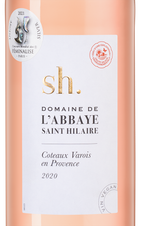 Вино Domaine de l’Abbaye Saint Hilaire, (132638), розовое сухое, 2020 г., 0.75 л, Домен де Л'Абеи Сент Илер цена 1990 рублей