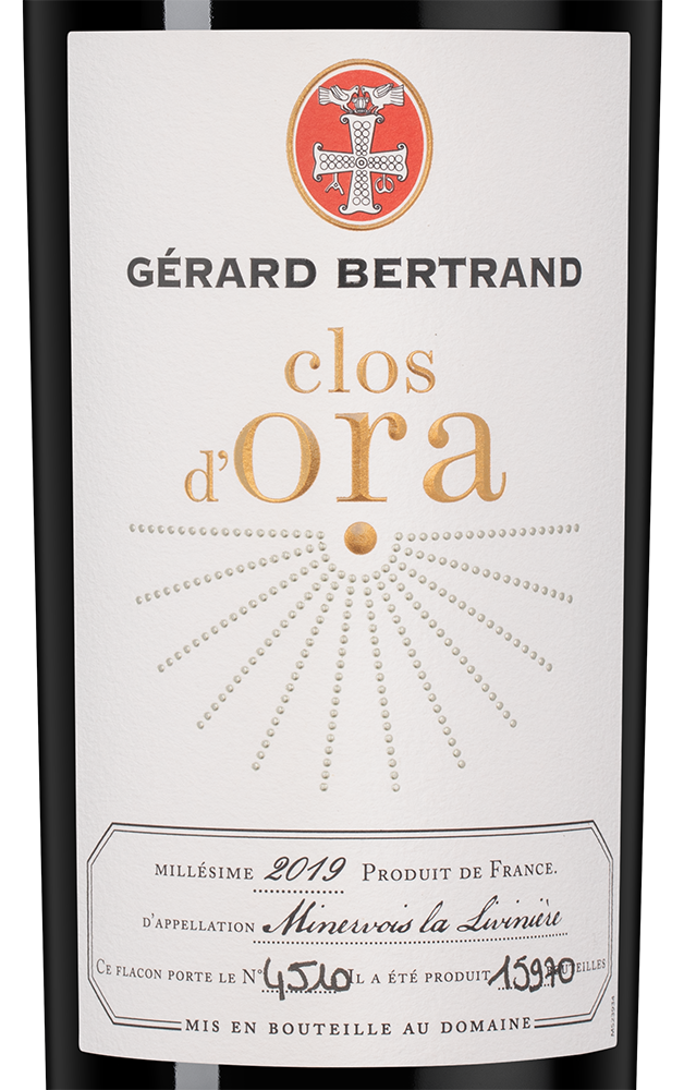 Вино Clos d'Ora в подарочной упаковке, Gerard Bertrand, 2019, (141164), Франция, Лангедок-Руссильон, красное, сухое, 0.75 л, Кло д'Ора, цена 64990 рублей
