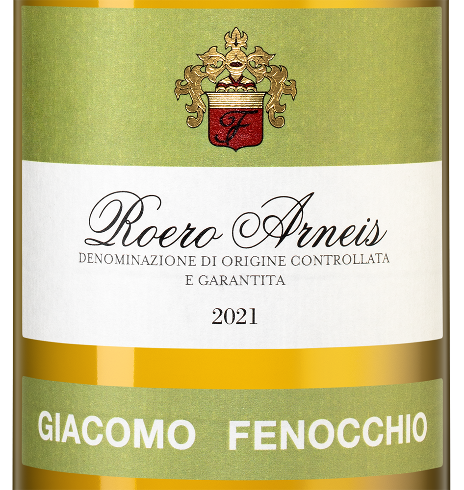 Вино Roero Arneis, Giacomo Fenocchio, 2021, (137408), Италия, Пьемонт, белое, сухое, 0.75 л, Роэро Арнеис, цена 5990 рублей