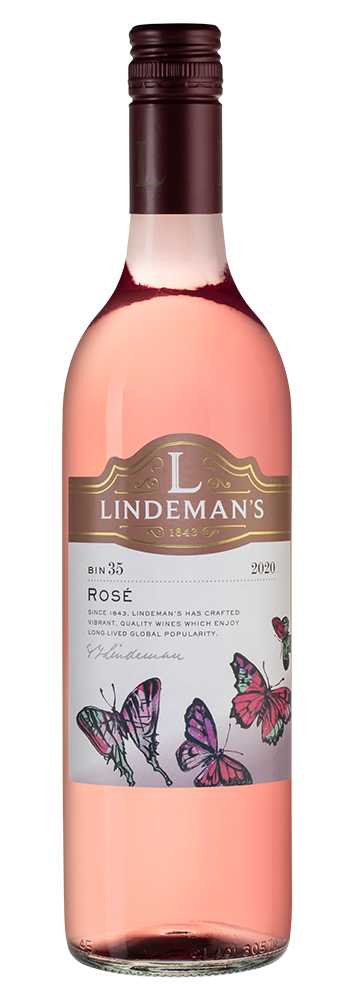 Вино Bin 35 Rose, Lindeman's, 2020, (135246), Австралия, Юго-Восточная Австралия, розовое, полусухое, 0.75 л, Бин 35 Розе, цена 1490 рублей