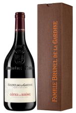 Вино Cotes du Rhone Brunel de la Gardine, (129079), gift box в подарочной упаковке, красное сухое, 2020 г., 0.75 л, Кот дю Рон Брюнель де ля Гардин цена 3990 рублей
