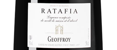 Крепленое вино ратафья из Шампани Ratafia de Champagne