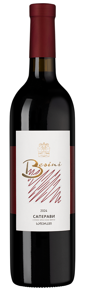 Вино Saperavi, Besini, 2024, (158666), Грузия, Кахетия, красное, сухое, 0.75 л, Саперави, цена 1390 рублей