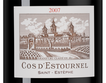 Вино Saint-Estephe AOC Chateau Cos d'Estournel Rouge