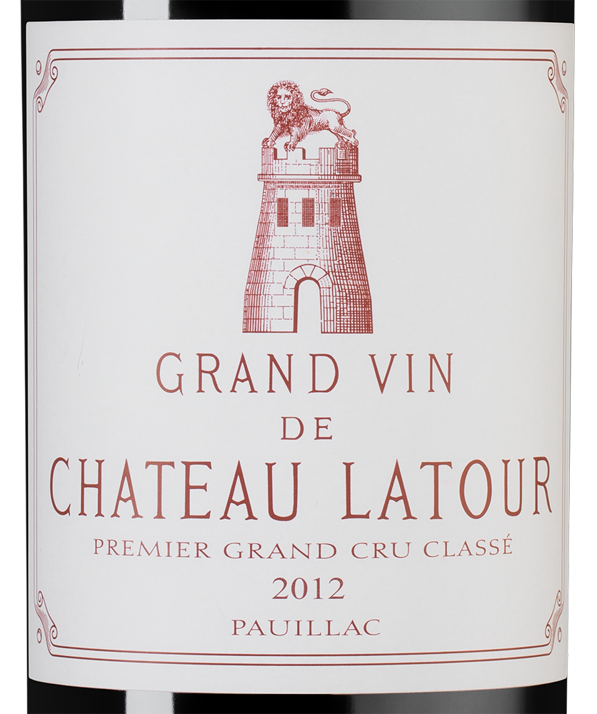 Вино Chateau Latour (Pauillac), 2012, (123146), Франция, Бордо, красное, сухое, 0.75 л, Шато Латур, цена 224990 рублей