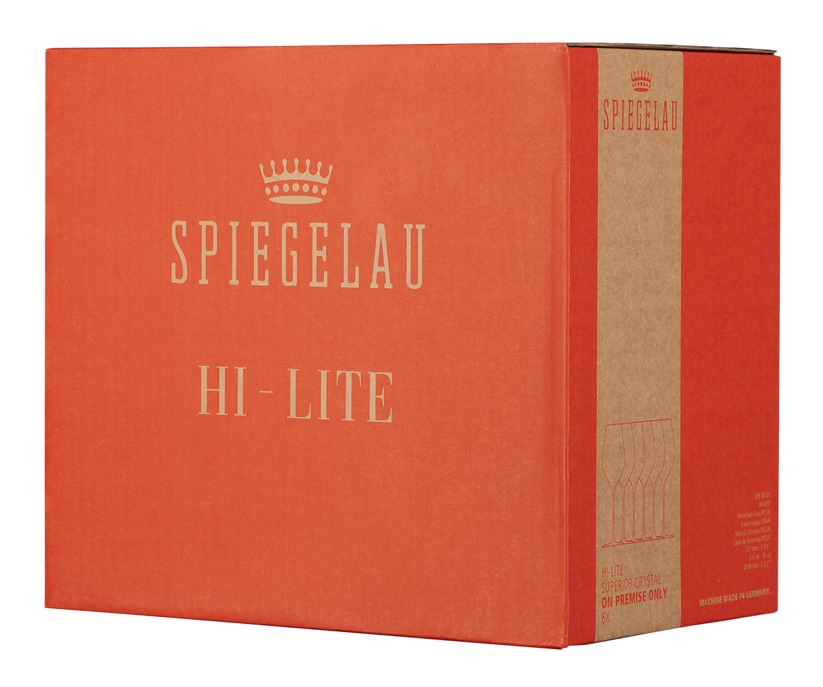 Набор из 6-ти бокалов Spiegelau Hi-Lite универсальные, 0.48л, (147947), Германия, хрустальное стекло, 0.48 л, Шпигелау Хайлайт Универсальный, цена 16740 рублей