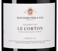 Вино Bouchard Pere & Fils (Бушар Пэр э Фис) Corton Grand Cru Le Corton