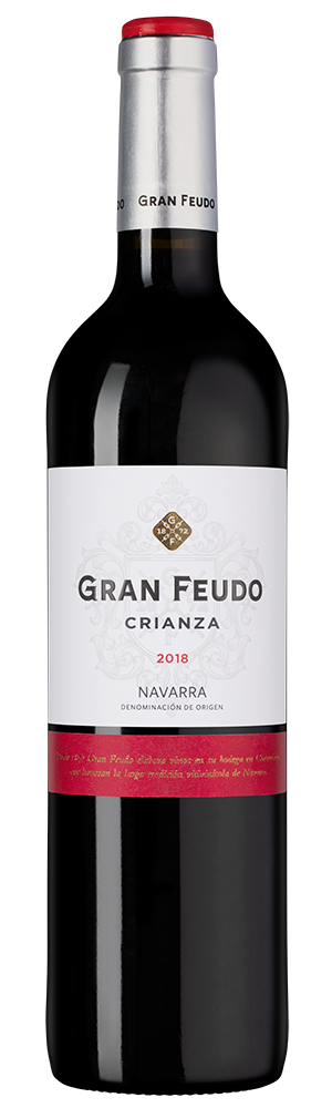 Вино Gran Feudo Crianza, Bodegas Chivite, 2018, (147068), Испания, Наварра, красное, сухое, 0.75 л, Гран Феудо Крианса, цена 2490 рублей