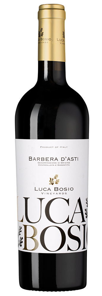 Вино Barbera d`Asti Luca Bosio, 2023, (152344), Италия, Пьемонт, красное, сухое, 0.75 л, Барбера д`Асти, цена 2490 рублей