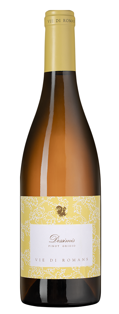 Вино Dessimis Pinot Grigio, Vie di Romans, 2023, (156939), Италия, Фриули-Венеция-Джулия, белое, сухое, 0.75 л, Дессимис Пино Гриджо, цена 11490 рублей