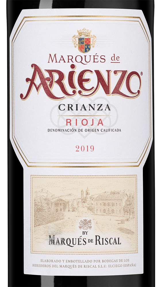 Вино Arienzo Crianza, Marques de Riscal, 2019, (149378), Испания, Риоха, красное, сухое, 0.75 л, Риоха Ариенсо Крианса, цена 2243 рублей
