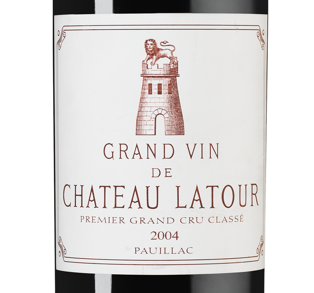 Вино Chateau Latour (Pauillac), 2004, (151862), Франция, Бордо, красное, сухое, 0.75 л, Шато Латур, цена 269990 рублей