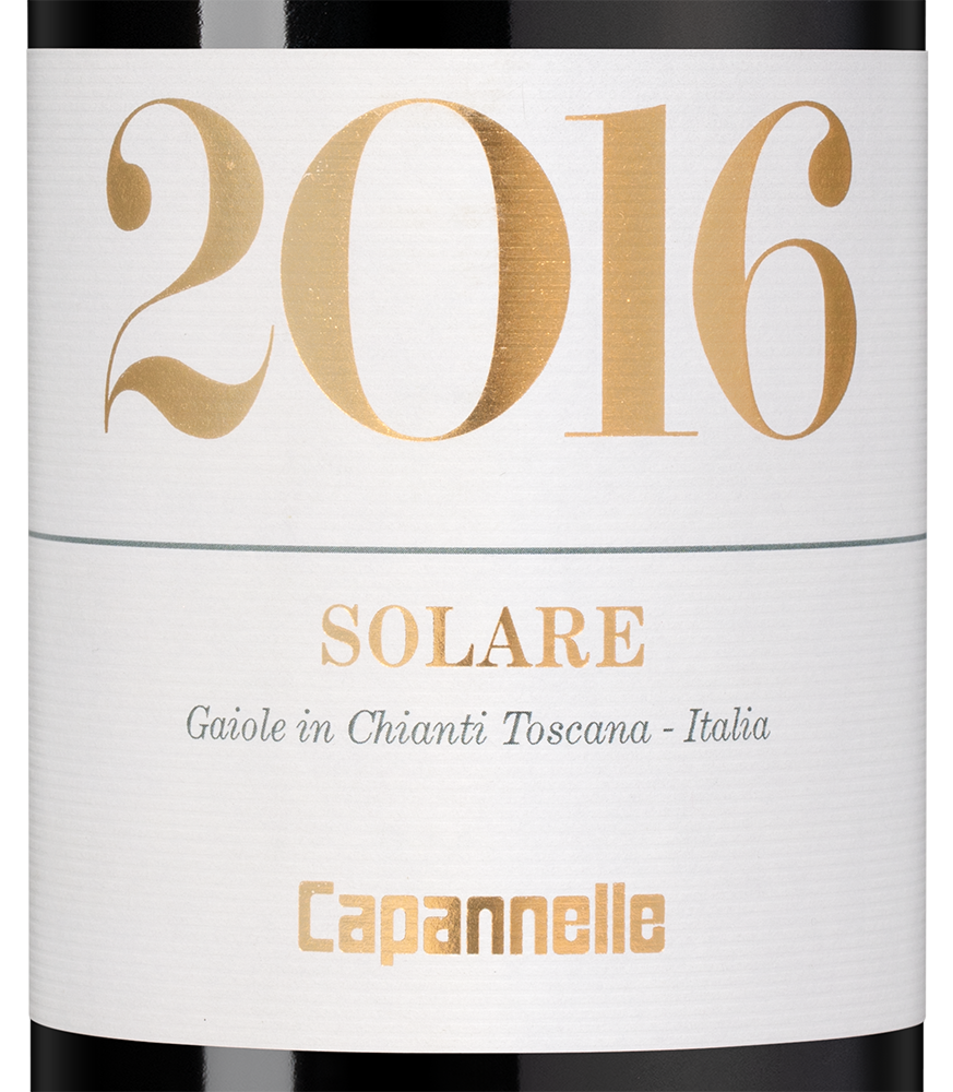 Вино Solare, Capannelle, 2016, (151099), Италия, Тоскана, красное, сухое, 0.75 л, Соларе, цена 13490 рублей