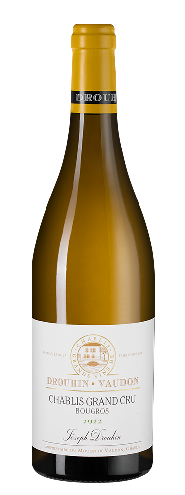 Вино Chablis Grand Cru Bougros, Joseph Drouhin, 2022, (152263), Франция, Бургундия, белое, сухое, 0.75 л, Шабли Гран Крю Бугро, цена 32490 рублей