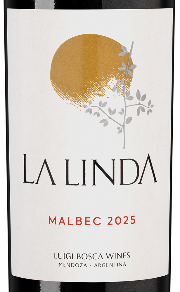 Вино Malbec La Linda, Luigi Bosca, 2025, (158548), Аргентина, Мендоса, красное, сухое, 0.75 л, Мальбек Ла Линда, цена 1568 рублей