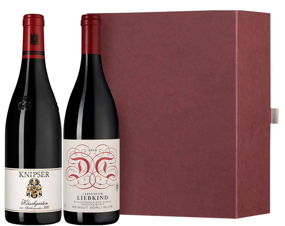 Вино в подарочном наборе "Яркие звезды Германии", (157409), Германия, красное, 0.75 л, Яркие звёзды из Германии и Австрии, цена 44990 рублей