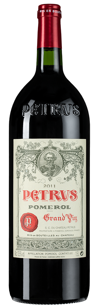 Вино Petrus, 2011, 1.5л, (154443), Франция, Бордо, красное, сухое, 1.5 л, Петрюс, цена 2149990 рублей