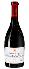 Вино Chemin des Papes Cotes-du-Rhone Villages, (121743), красное сухое, 2018 г., 0.75 л, Шемен де Пап Кот-дю-Рон Вилляж цена 1990 рублей