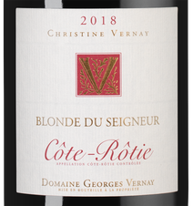 Вино Blonde du Seigneur (Cote-Rotie), (131374), красное сухое, 2018 г., 0.75 л, Блонд дю Сеньор цена 19990 рублей