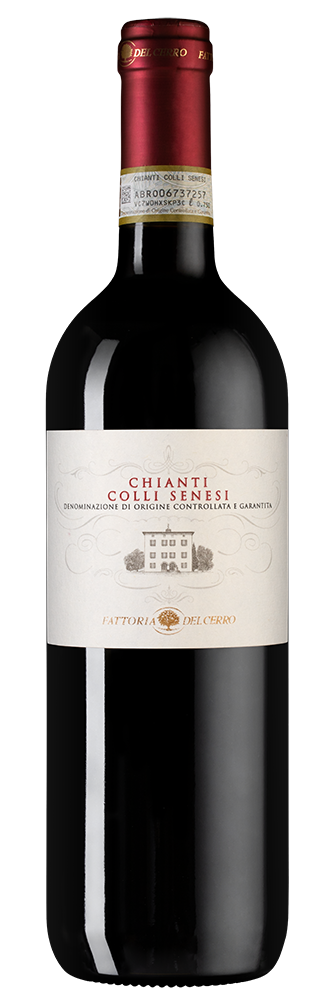 Вино Chianti Colli Senesi, Fattoria del Cerro, 2023, (152801), Италия, Тоскана, красное, сухое, 0.75 л, Кьянти Колли Сенези, цена 3390 рублей