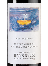 Вино Blaufrankisch Ried Hochberg, (123771), красное сухое, 2018 г., 0.75 л, Блауфренкиш Рид Хохберг цена 4190 рублей