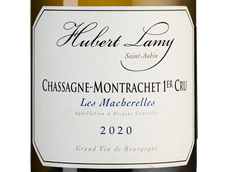 Бургундские вина Chassagne-Montrachet Premier Cru Les Macherelles