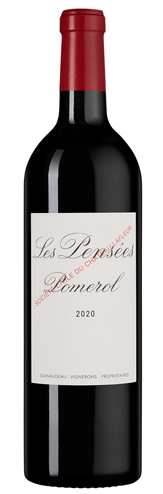 Вино Pensees de Lafleur (Pomerol), Chateau Lafleur, 2020, (132761), Франция, Бордо, красное, сухое, 0.75 л, Пансе де Лафлер, цена 42490 рублей