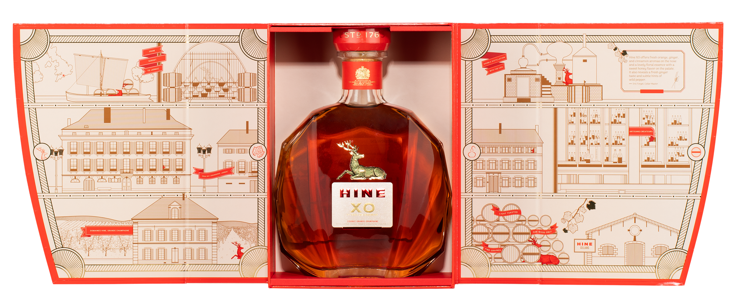 Коньяк Hine XO 1er Cru в подарочной упаковке, (158073), Франция, Коньяк, 0.7 л, XO Премье Крю Гранд Шампань, цена 44990 рублей