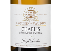 Вино Шардоне (Франция) Chablis Reserve de Vaudon