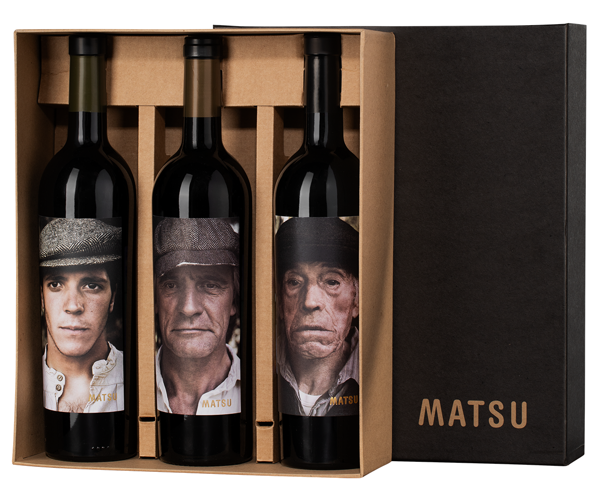 Вино в подарочном наборе Matsu: El Picaro, El Recio, El Viejo, (149734), Испания, 0.75 л, Набор вин: Матсу, цена 16490 рублей