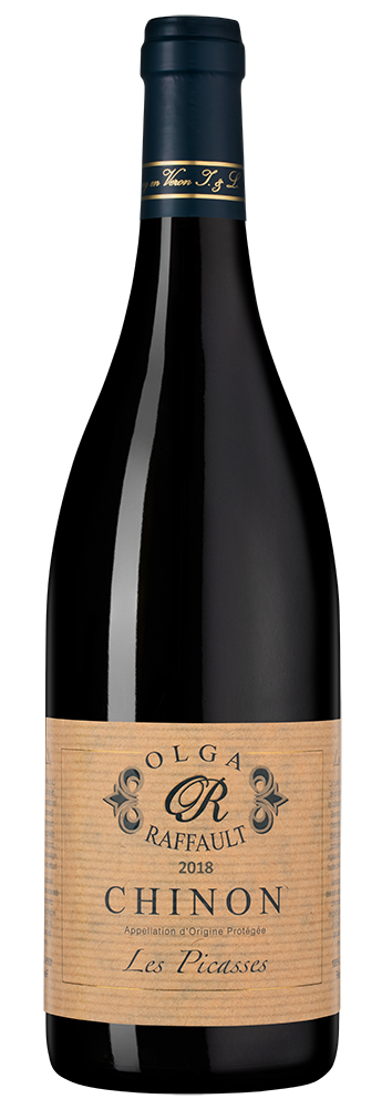 Вино Les Picasses, Domaine Olga Raffault, 2018, (131737), Франция, Долина Луары, красное, сухое, 0.75 л, Ле Пикас, цена 8790 рублей