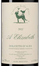 Вино Dolcetto d'Alba A Elizabeth, (145443), красное сухое, 2022 г., 0.75 л, Дольчетто д'Альба А Элизабет цена 5240 рублей