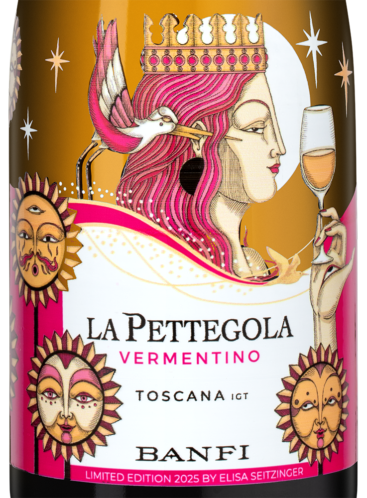 Вино La Pettegola Limited Edition, Banfi, 2025, (160443), Италия, Тоскана, белое, сухое, 0.75 л, Ла Петтегола Лимитет Эдишн, цена 3790 рублей