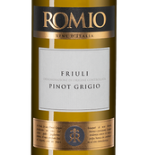 Полусухое вино Romio Pinot Grigio