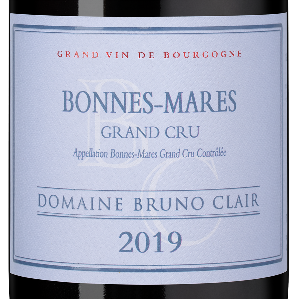 Вино Bonnes-Mares Grand Cru, Domaine Bruno Clair, 2019, (149535), Франция, Бургундия, красное, сухое, 0.75 л, Бон-Мар Гран Крю, цена 119990 рублей