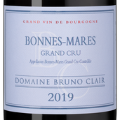 Вино Пино Нуар Bonnes-Mares Grand Cru