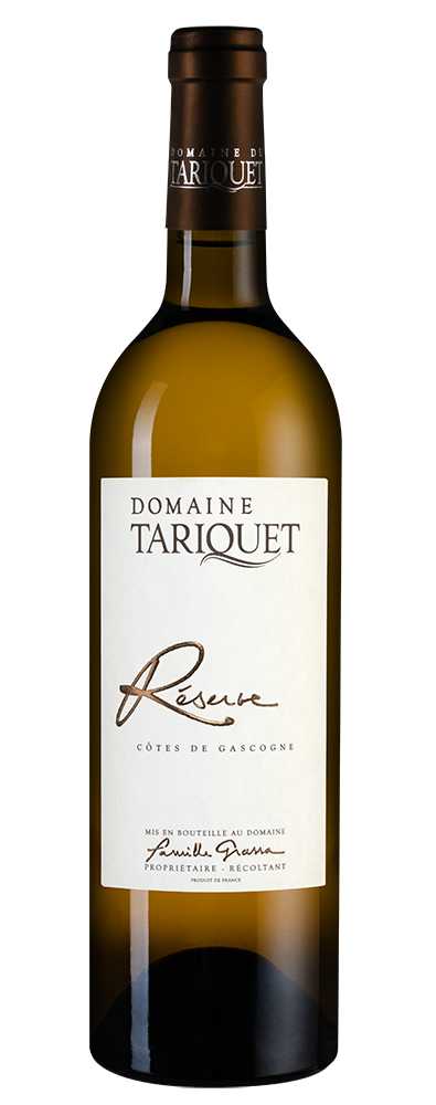 Вино Reserve, Domaine Tariquet, 2019, (132453), Франция, Юго-Запад, белое, сухое, 0.75 л, Резерв, цена 3990 рублей