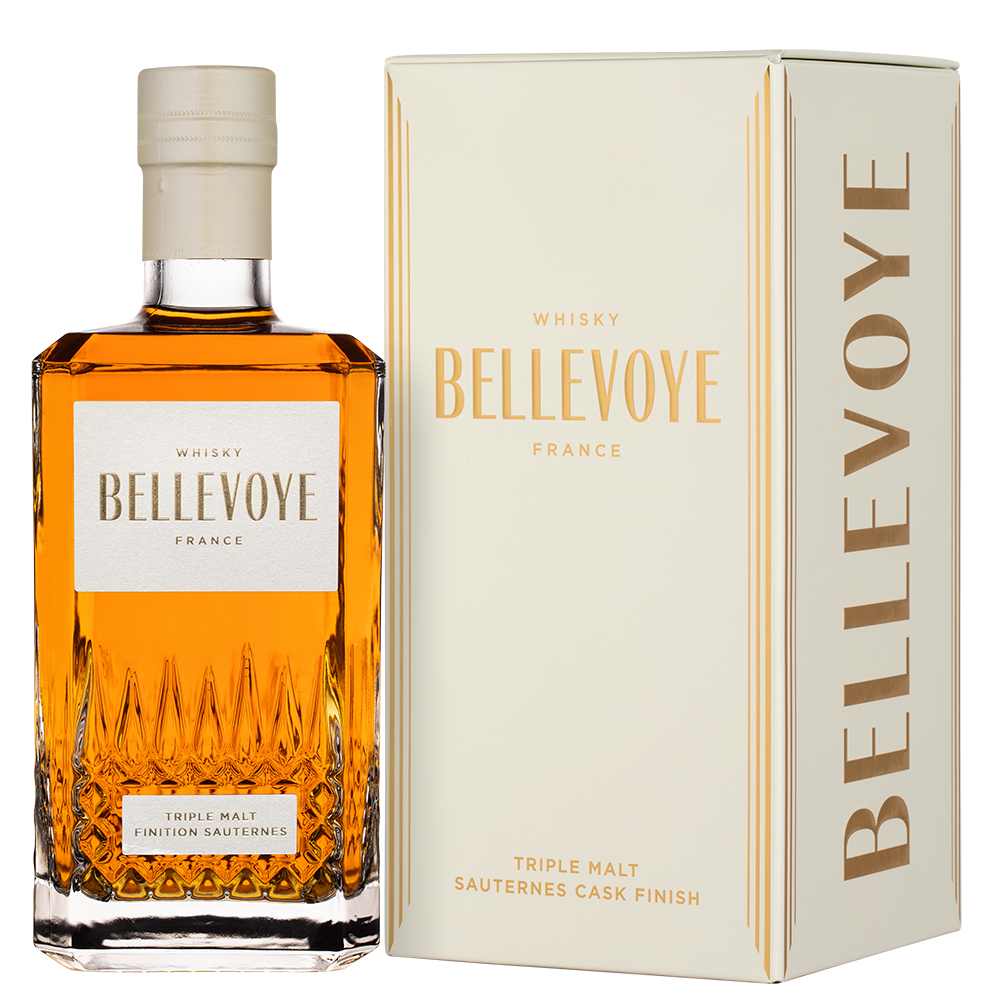 Виски Bellevoye Finition Sauternes в подарочной упаковке, (141967), Франция, 0.7 л, Бельвуа Финисьон Сотерн, цена 11490 рублей