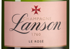 Шампанское Lanson Le Rose Brut в подарочной упаковке