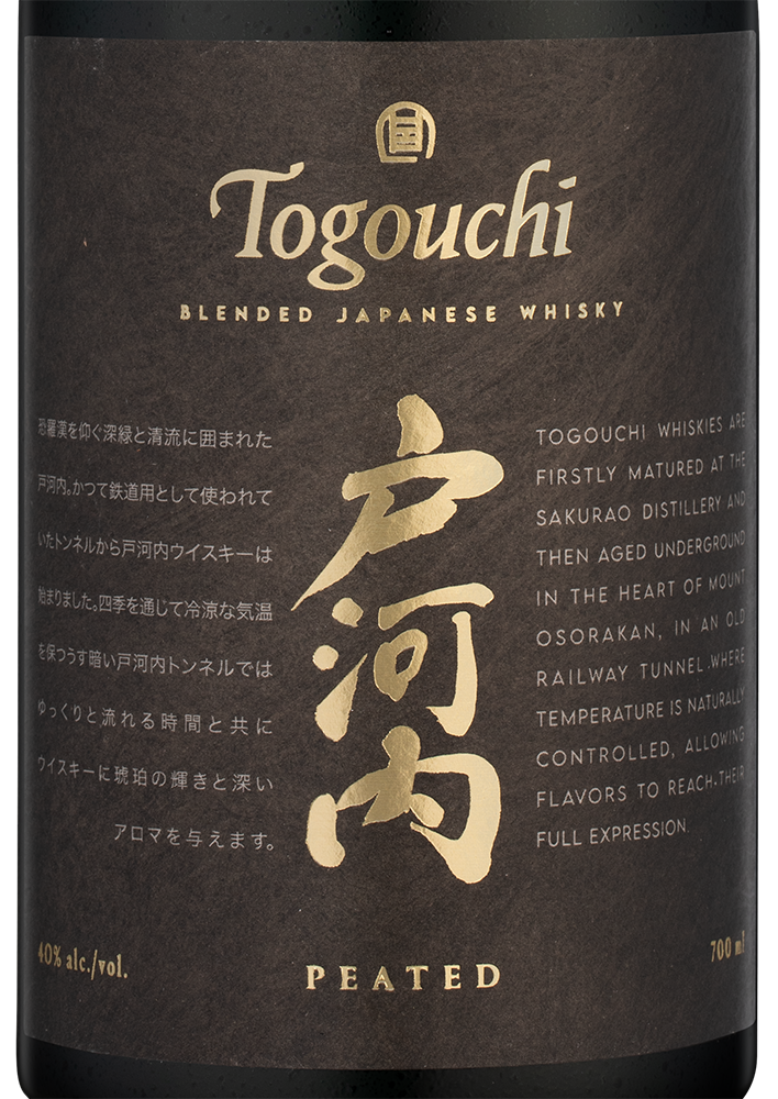 Виски Togouchi Peated в подарочной упаковке, (147139), Япония, Сакурао, 0.7 л, Тогоучи Питед, цена 13490 рублей