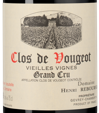 Вино Clos de Vougeot Vieilles Vignes Grand Cru, (143460), красное сухое, 2020 г., 0.75 л, Кло де Вужо Гран Крю Вьей Винь цена 67490 рублей