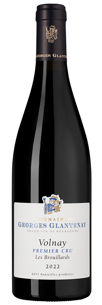 Вино Volnay Premier Cru Les Brouillards, Domaine Georges Glantenay, 2022, (151456), Франция, Бургундия, красное, сухое, 0.75 л, Вольне Премье Крю Ле Бруйярд, цена 23490 рублей