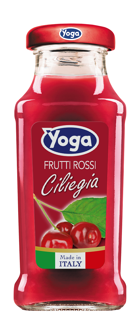 Сок вишнёвый Yoga (24 шт.), 0.2л, (96227), Италия, Эмилия-Романья, стекло, 0.2 л, Нектар вишневый с добавлением сахара Йога, цена 7560 рублей