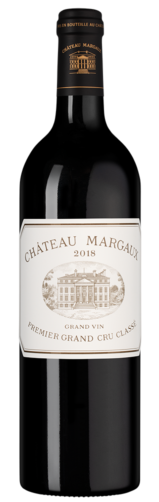 Вино Chateau Margaux (Margaux), 2018, (151185), Франция, Бордо, красное, сухое, 0.75 л, Шато Марго, цена 229990 рублей