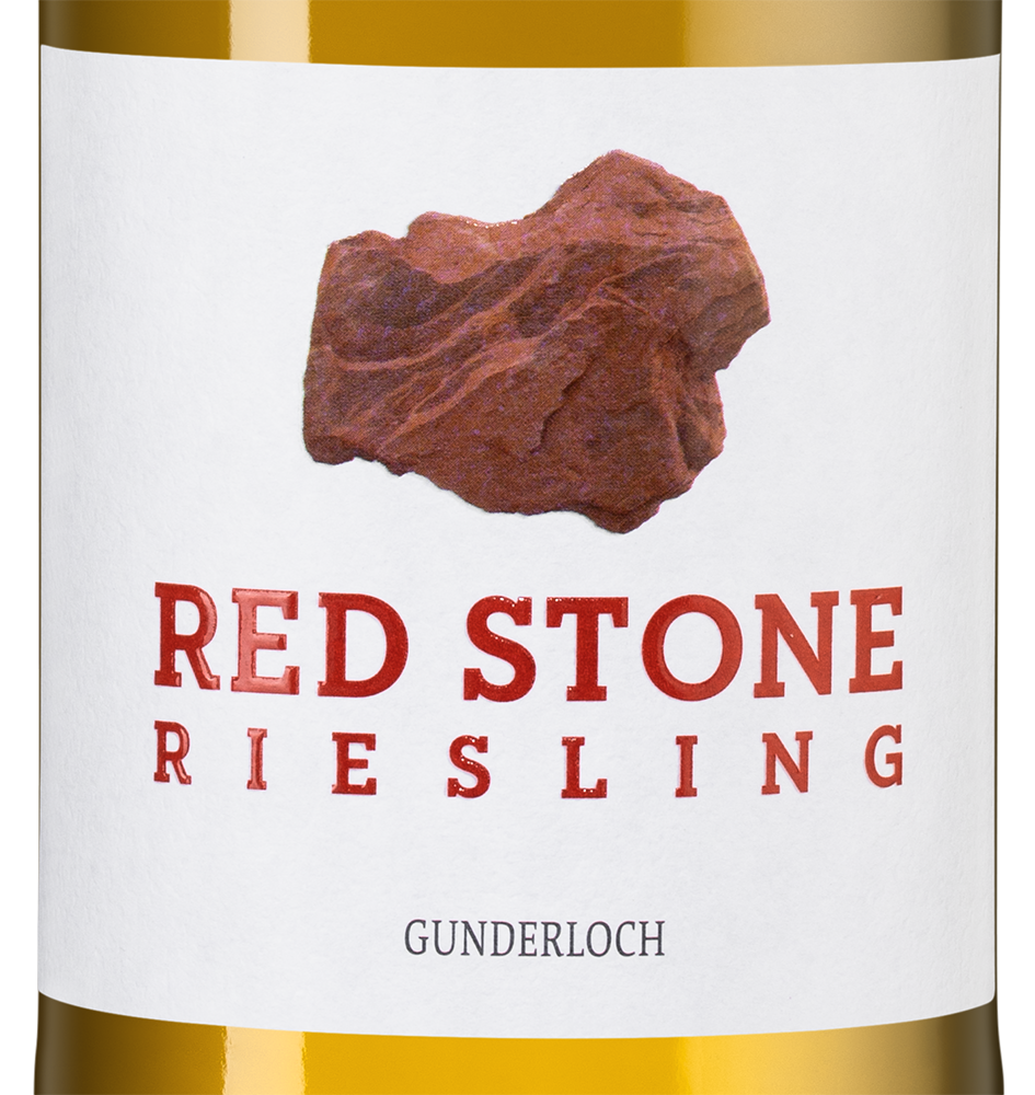 Вино Red Stone Riesling, Gunderloch, 2021, (138776), Германия, Рейнгессен, белое, полусухое, 0.75 л, Рислинг Ред Стоун, цена 3990 рублей
