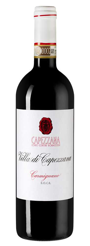 Вино Villa di Capezzana Carmignano, 2018, (134534), Италия, Тоскана, красное, сухое, 0.75 л, Вилла ди Капеццана Карминьяно, цена 8490 рублей