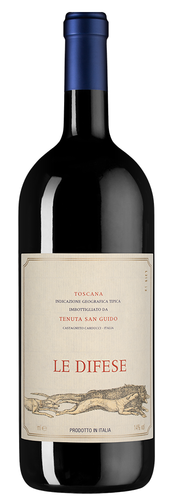 Вино Le Difese, Tenuta San Guido, 2023, 1.5л, (155882), Италия, Тоскана, красное, сухое, 1.5 л, Ле Дифезе, цена 18490 рублей