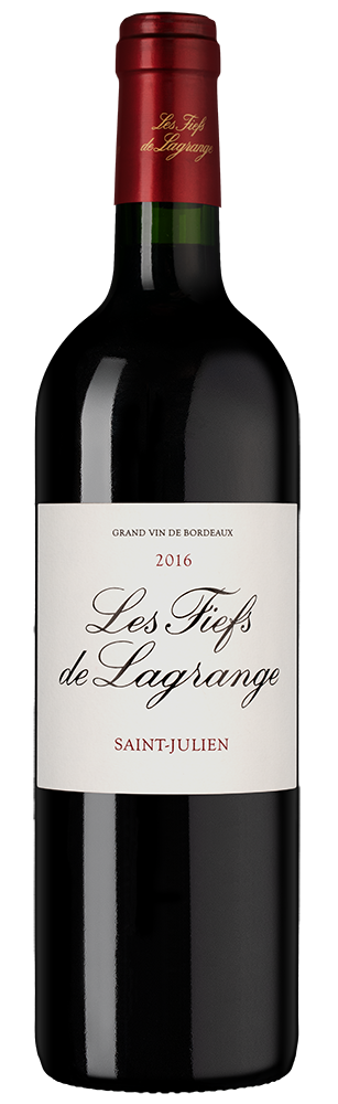 Вино Les Fiefs de Lagrange (Saint-Julien), Chateau Lagrange, 2016, (151797), Франция, Бордо, красное, сухое, 0.75 л, Ле Фьеф де Лагранж, цена 10490 рублей