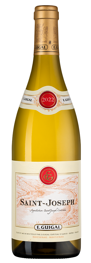 Вино Saint-Joseph Blanc, Guigal, 2022, (150245), Франция, Долина Роны, белое, сухое, 0.75 л, Сен-Жозеф Блан, цена 8990 рублей